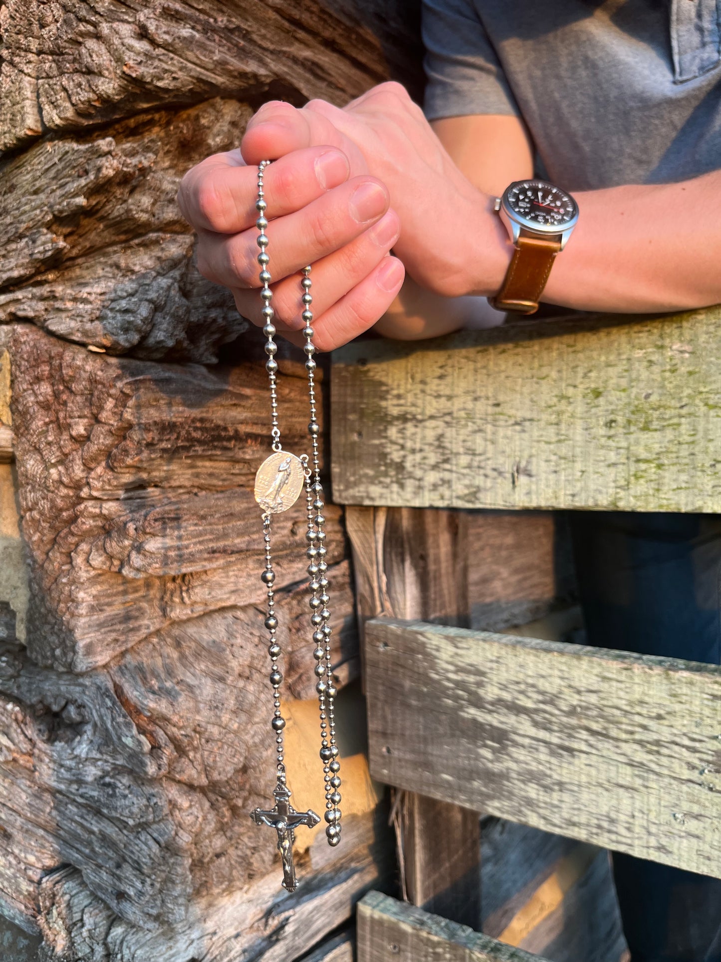 Rosary | Stainless Steel Military Style Ultra-Durable